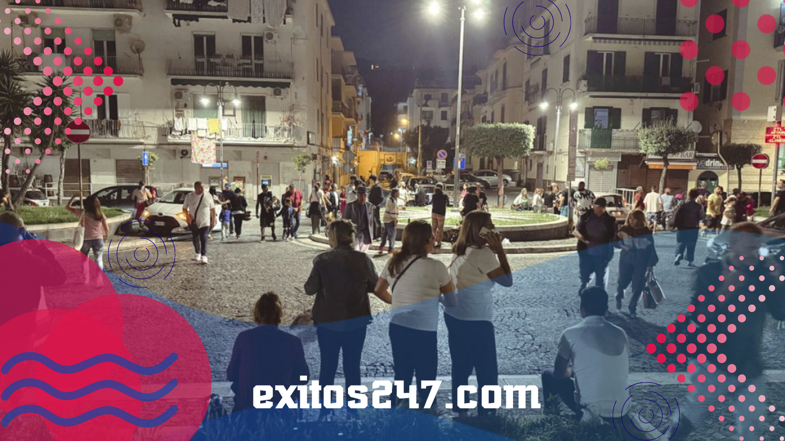 Crisis sísmica en Nápoles: 49 terremotos en una noche desatan el pánico