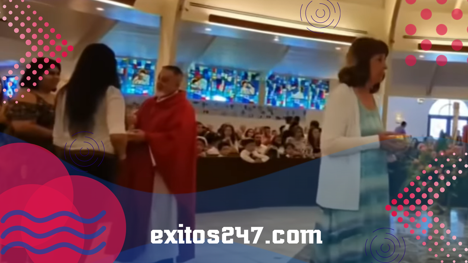 Sacerdote en Florida muerde a mujer durante disputa por la comunión