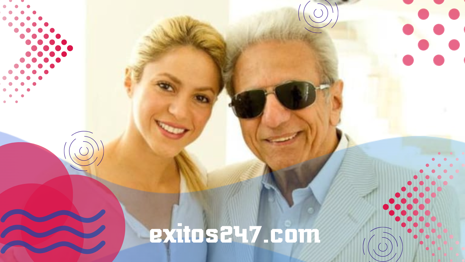 Shakira vuela a Barranquilla para apoyar a su padre hospitalizado