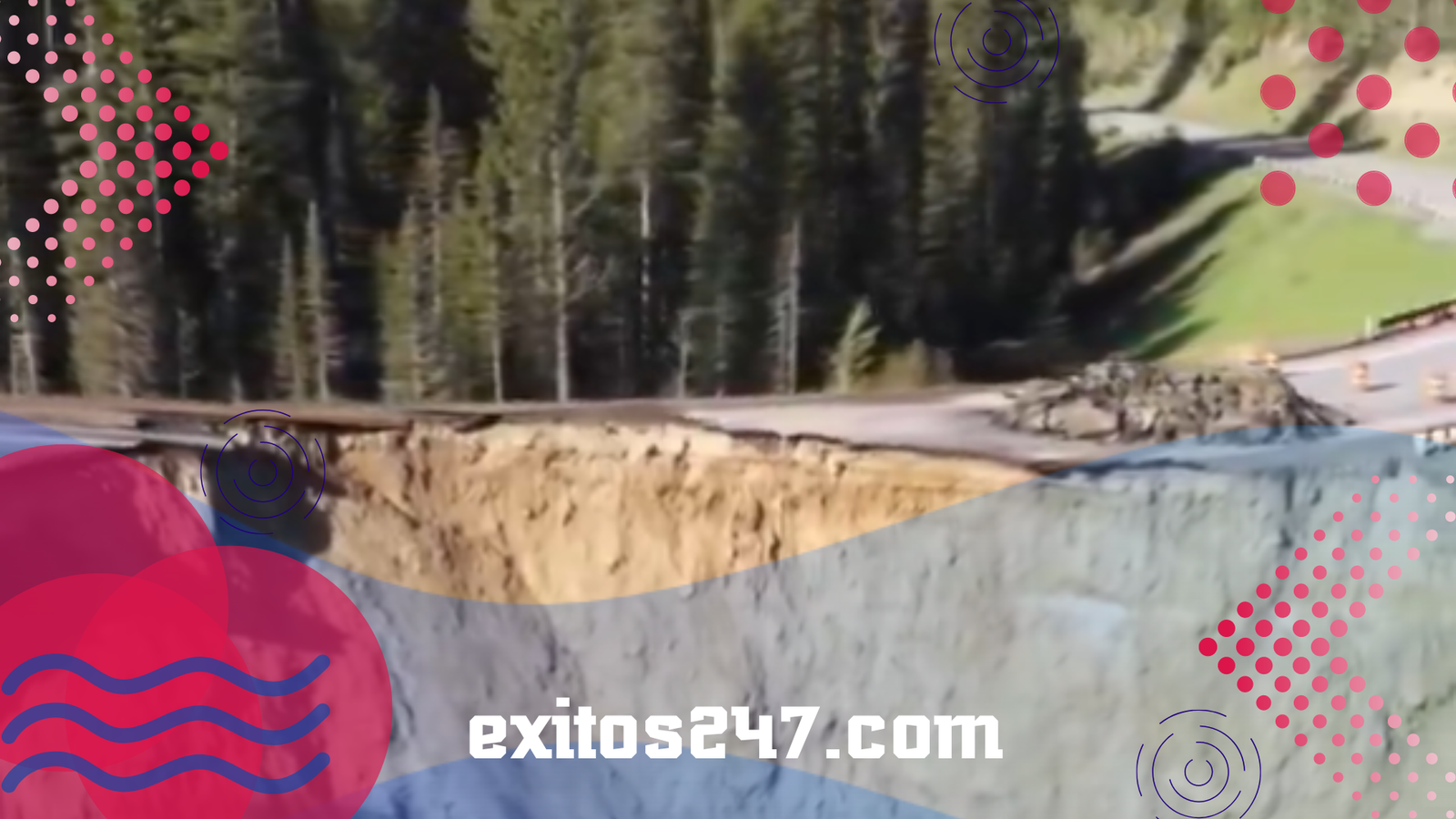 Desastre en Teton Pass: Carretera colapsada deja incomunicados a Idaho y Wyoming